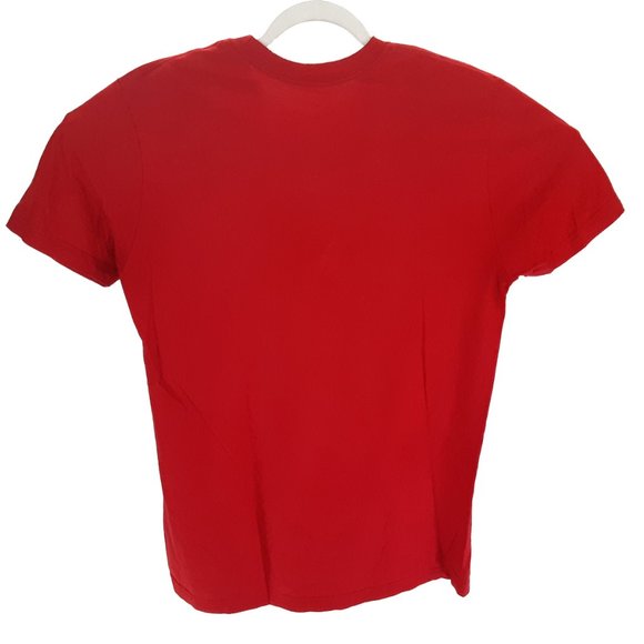 Nike Mens Large Red Just Do It JDI Adult T-Shirt - Picture 4 of 6